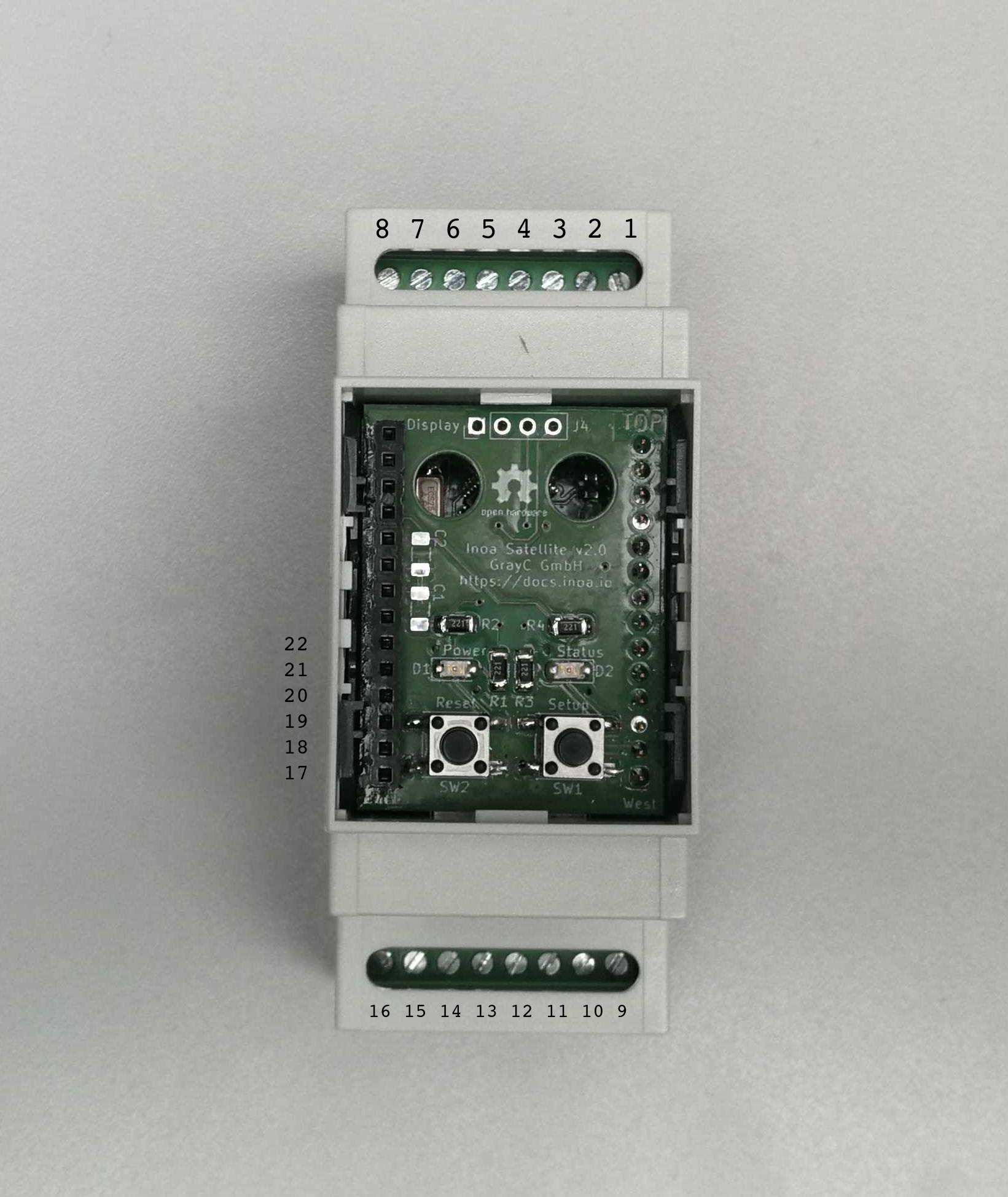 Satellite Gateway Pins